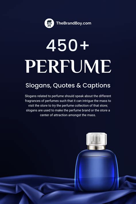 catchy phrases for perfume.